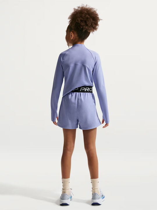 Спортни Детски Шорти/Бермуди Dri-Fit Fleece Лилави