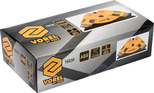 Vorel Линейно Лазерен нивелир Червен лъч 1.5V с Работен обхват 10м