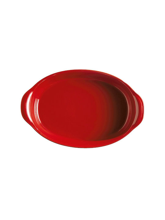 Emile Henry Oval Hitzebeständiges Kochgeschirr Keramik 41,5x26,5cm