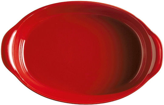 Emile Henry Oval Heat-Resistant Ceramic Cookware 41.5x26.5cm