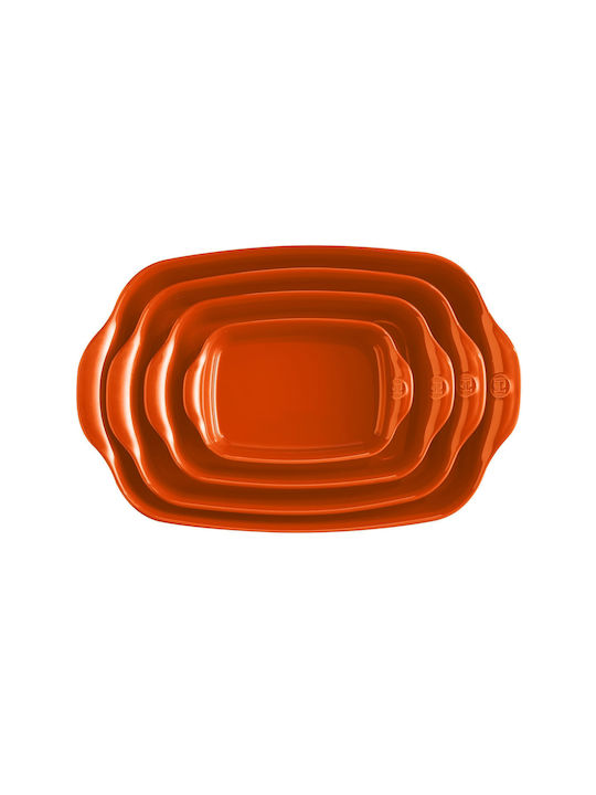 Emile Henry Vas de Gătit Rezistent la Căldură Ceramic Rectangular 36.5x23.5cm