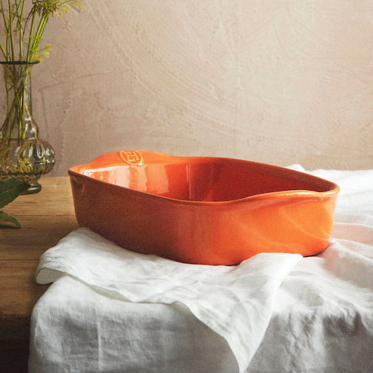 Emile Henry Rectangular Heat-Resistant Cookware Ceramic 30x19cm