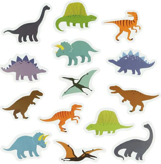 A Little Lovely Company Water Coloring Book and Water Puzzle Dinosaurs Bath Toy