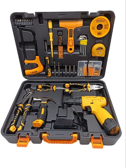 Epica Star Tool Case with 68 Tools