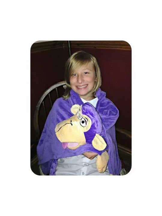 Pătură Cuddle Uppets Violet 100x70cm
