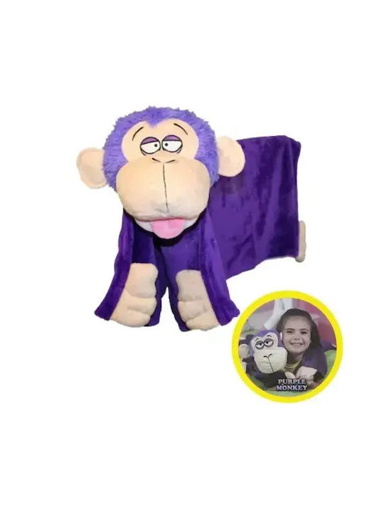 Одеяло Cuddle Uppets Лилаво 100x70см.