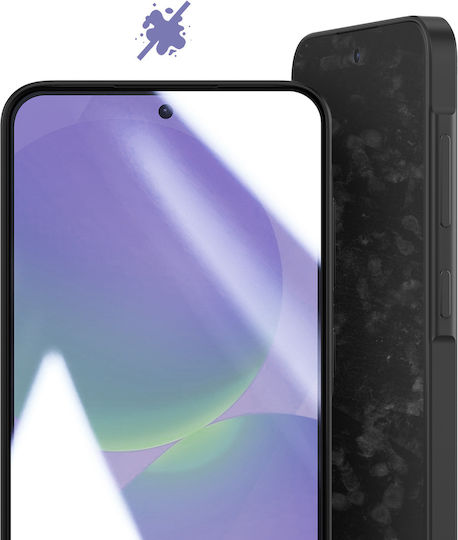 Avizar Displayschutzfolie Galaxy A37 Hybrid Design Vollleim 5D Transparent