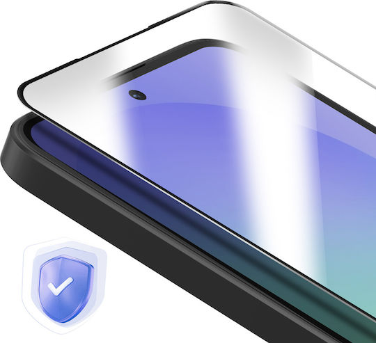 Avizar Displayschutzfolie Galaxy A37 Hybrid Design Vollleim 5D Transparent