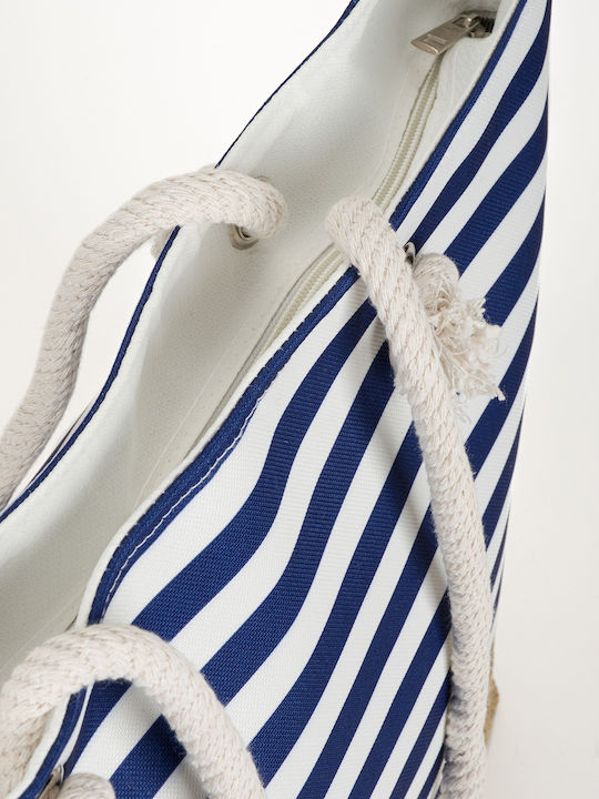 Wicker Beach Bag Beige