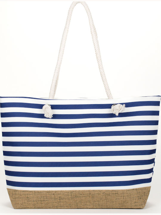 Wicker Beach Bag Beige