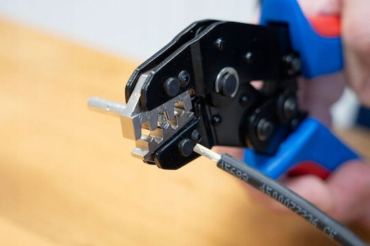 Weicon Crimping Pliers Cross-Section Range 0.25 - 6mm² with Ratchet Mechanism
