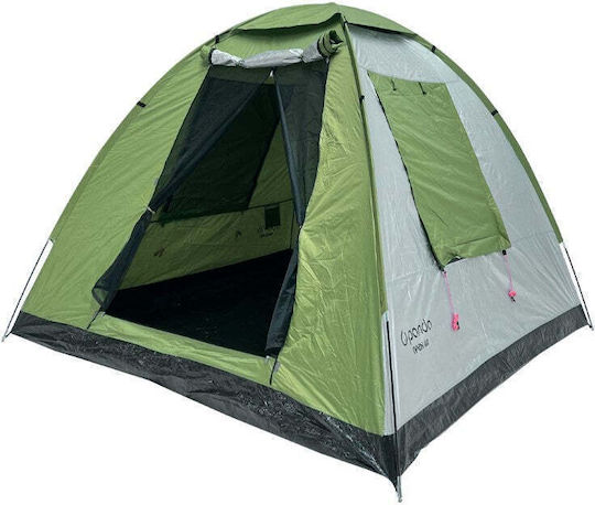 Panda Open Air 4 Sommer Campingzelt Igloo Türkis für 4 Personen