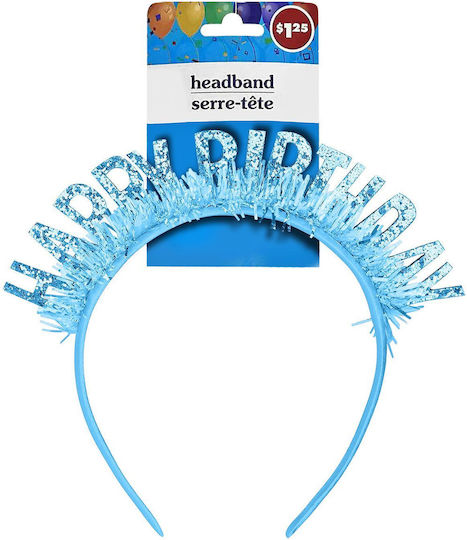 Happy Birthday Party Headband 11,5x14cm Homie 37100 Pink