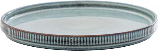 Easylife Shallow Ceramic Light Blue Plate 21cm