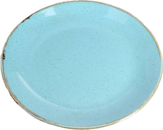 Porland Seasons Shallow Serving Plate Made of Porcelain with Diameter 24cm