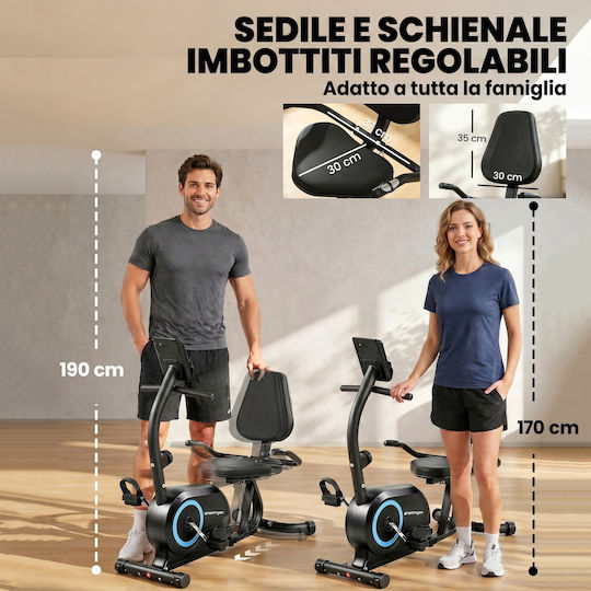 Sportnow Bicicletă de Fitness Așezată Magnetică