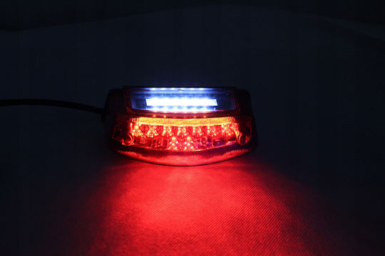 Нова Задна LED Лампа Универсална ATV Мотоциклет Квад Дом E24 Качество