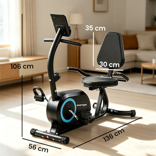 Sportnow Bicicletă de Fitness Așezată Magnetică