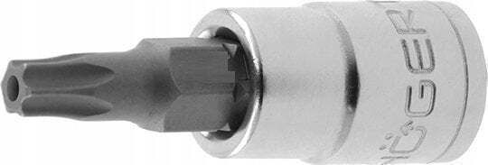 Högert Technik Bit-Stecknuss mit Torx-Bit und Antriebsvierkant 1/4'' 1Stück