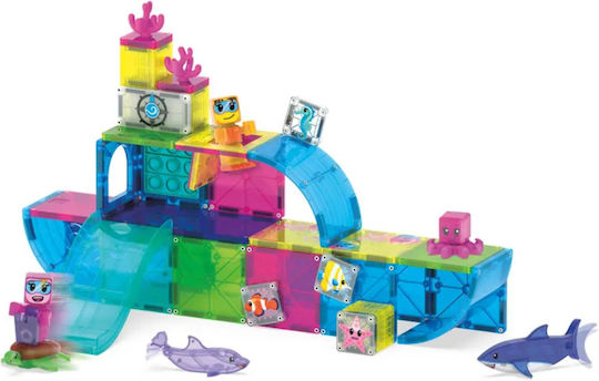 Magna-Tiles Магнитна играчка за строене за деца на 3+ години