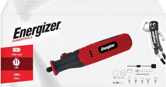 Energizer Περιστροφικό Πολυεργαλείο 3.6V με Ρύθμιση Ταχύτητας