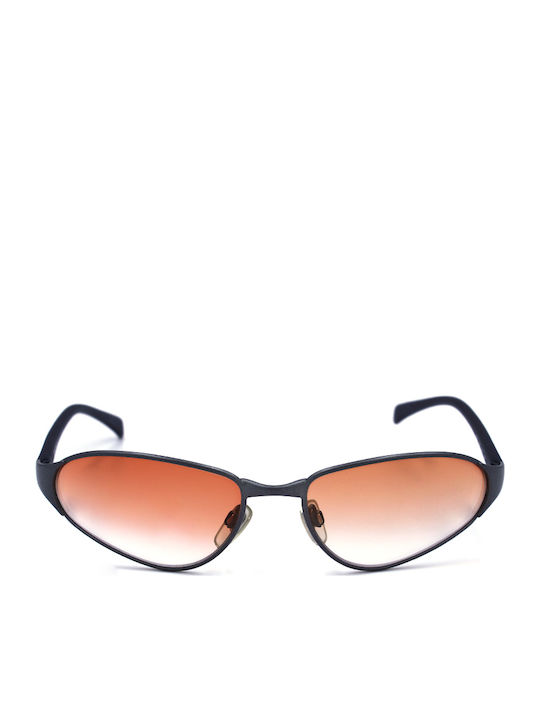 Emporio Armani Unisex Sunglasses with Silver Frame and Silver Lens 59-17-128