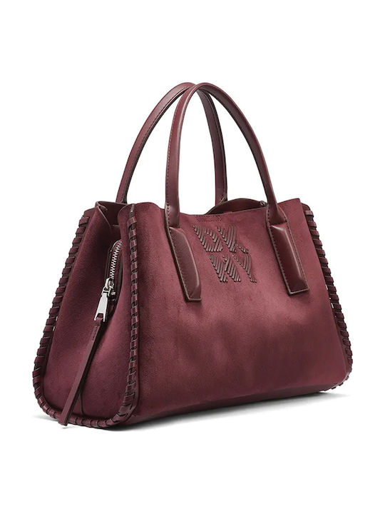 DKNY Damen Satchel Tasche aus Wildleder DKNY Damen Satchel Tasche aus Wildleder