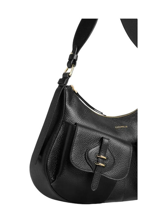 Leder Damen Berufstasche Schwarz