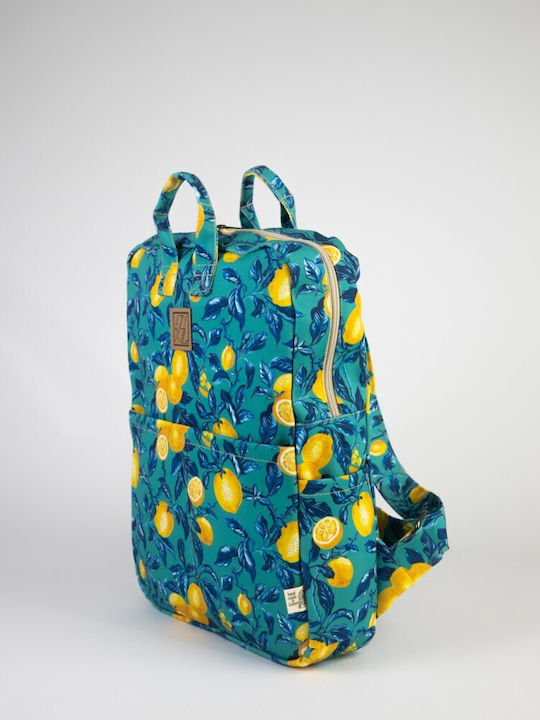 Geantă de Damă de Piele Rucsac Multicolor
