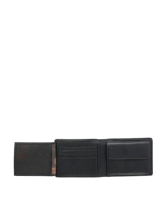 Deri Herrenbrieftasche Schwarz