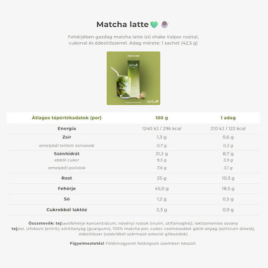 Activé Матча Чай
