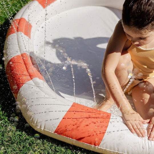 Sunnylife Kinder-Inflatable Pool-Luftmatratze mit Glitzer Orange