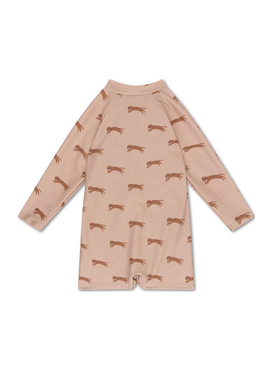 Swim Essentials Παιδικό Μαγιό Ολόσωμο με Μακρύ Μανίκι Brown Leopard Animal Swim Essentials Παιδικό Μαγιό Ολόσωμο με Μακρύ Μανίκι Brown Leopard Animal