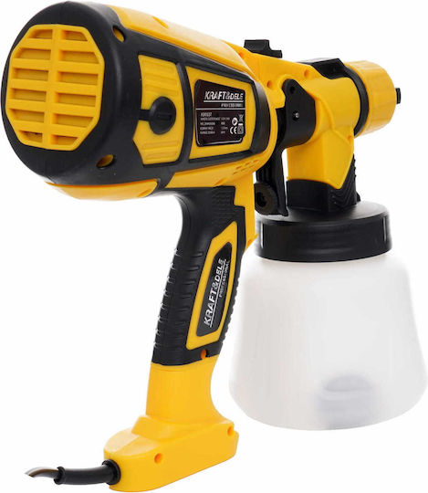 Kraft & Dele KD1657 Elektrische Farbspritzpistole 650W mit Behälterkapazität 0,8 Liter
