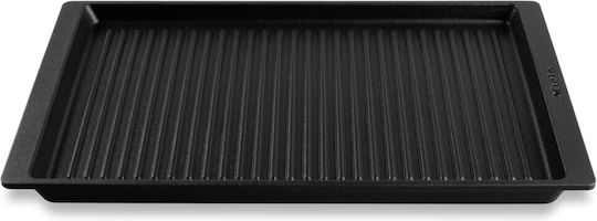 Miele Gourmet GGRP Aluminum Grill Baking Plate with Ribbed Surface 33cm x 19cm