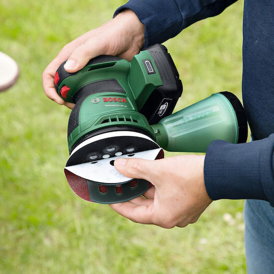 Bosch 06033E4100 Ексцентрично Трибе 125мм На Батерия 18 Волт Solo
