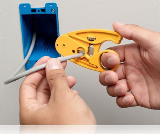 Fluke Abisolierzange Kabel Kabelabisolierer