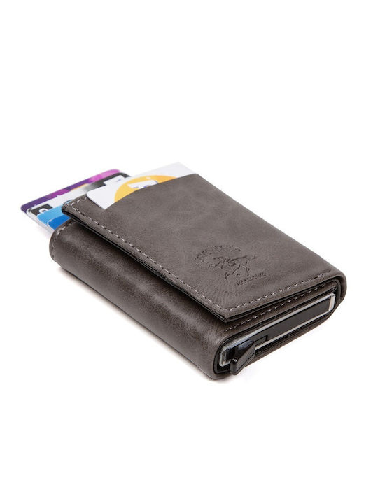 Large Leather Women's Wallet with RFID Black