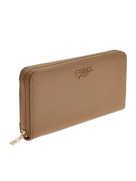 Amorette Amorette Large Leather Women's Wallet Beige