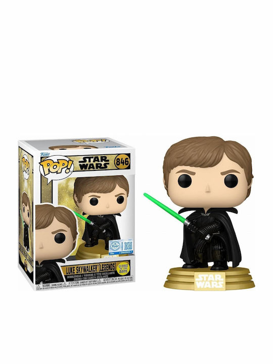 Funko Pop! Movies: Star Wars - Luke Skywalker (Legends) 846 Glows in the Dark