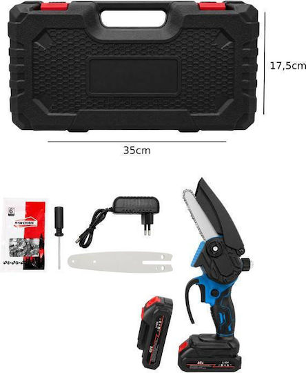 Pruning Shears 48V with 2 Batteries in Carrying Case