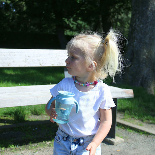 Bo Jungle Toddler Silicone Cup Light Blue for 6m+