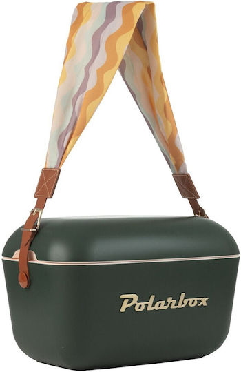 Каишка за хладилна кутия от памук Waves Brown Polarbox
