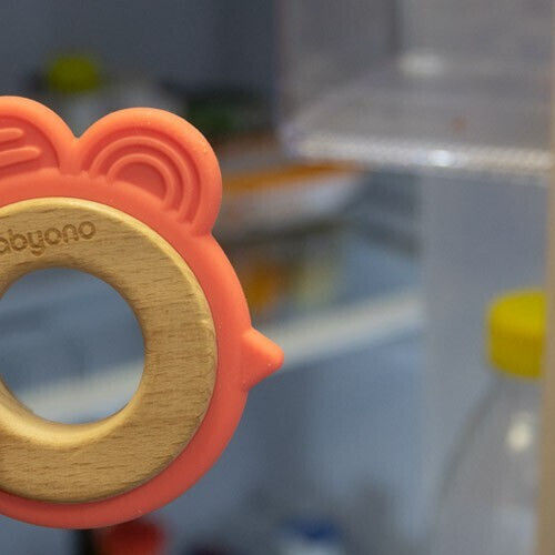 Babyono Teething Toy with Gel from Silicone