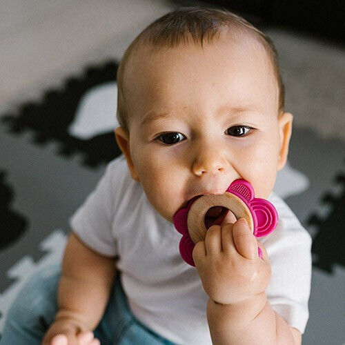 Babyono Teething Toy with Gel from Silicone
