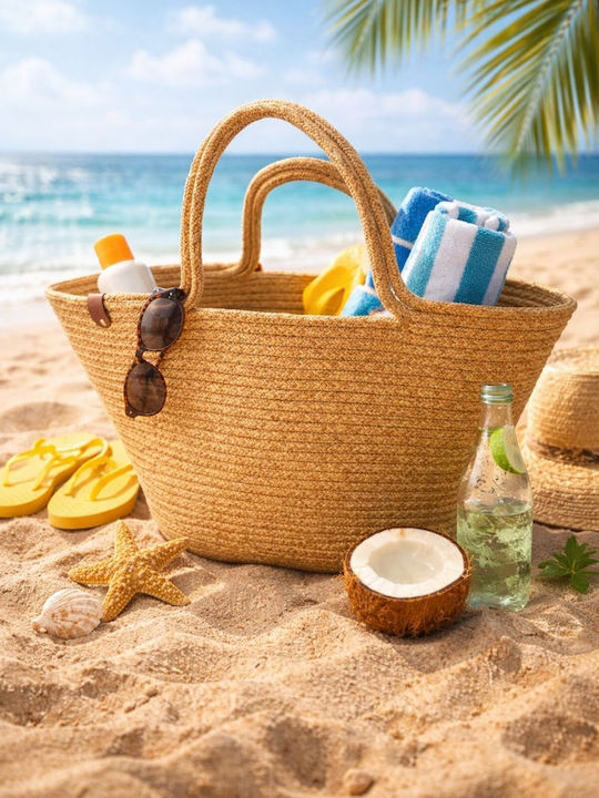 Wicker Multicolour Beach Bag