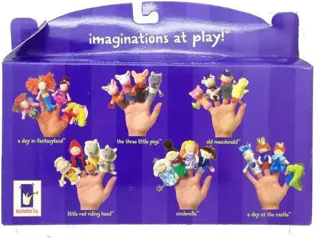 Куклен театър Плюшени животни Махатън играчка 4 животни