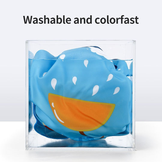 Prosop Poncho De Plajă Din Microfibră Super Absorbant Uscare Rapidă Ultra Compact Potrivit Pentru Copii Înot Vârste 5 12 Tematică Dinozauri Albastru Bebelogic