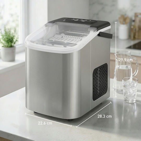 HomCom Ice Machine With Daily Production 12kg
