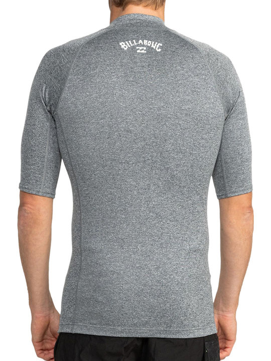 Billabong Waves Men's Short Sleeve Sun Protection Shirt Grey